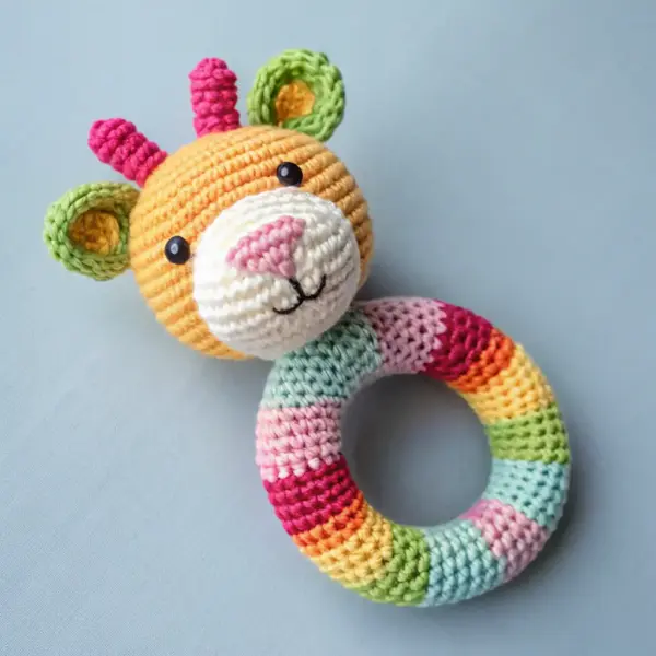 CuddleBug Soft Rattle